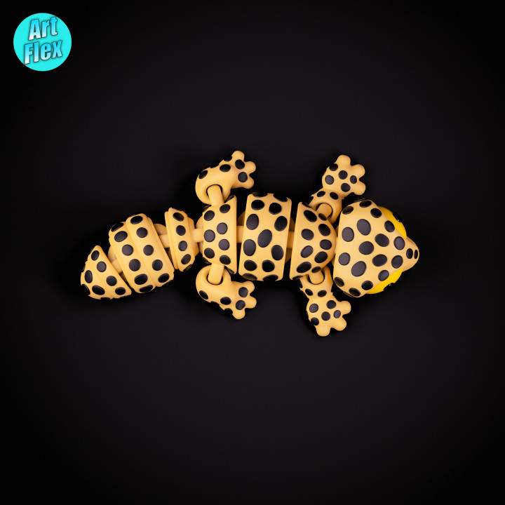 Flexi Leopard Gecko Print in Place image