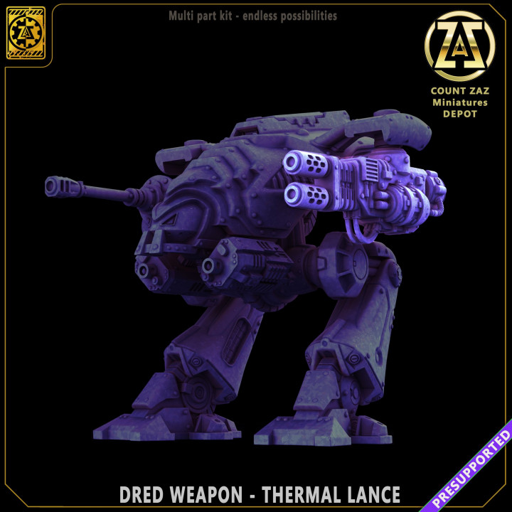 Dred Weapon Upgrade - THERMAL LANCE image