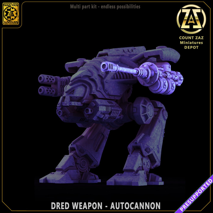 Dred Weapon Upgrade - AUTOCANNON image