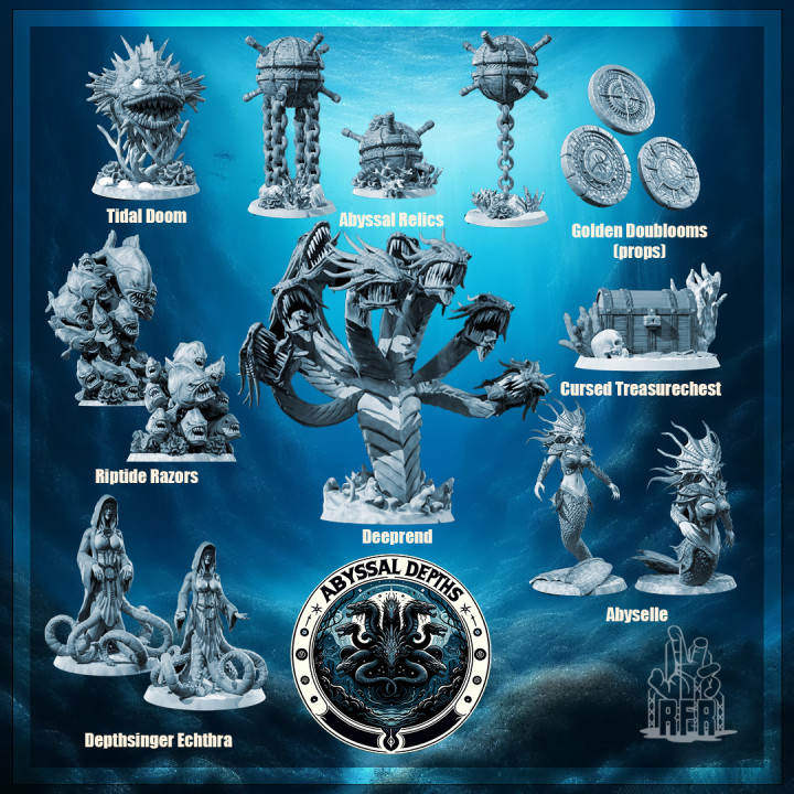 Abyssal Depths - Raised from Resin May '24 set