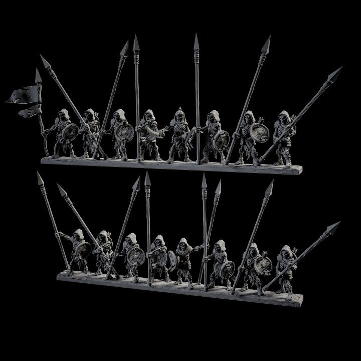 Undead Spear Infantry - Mighty Epic Wars image