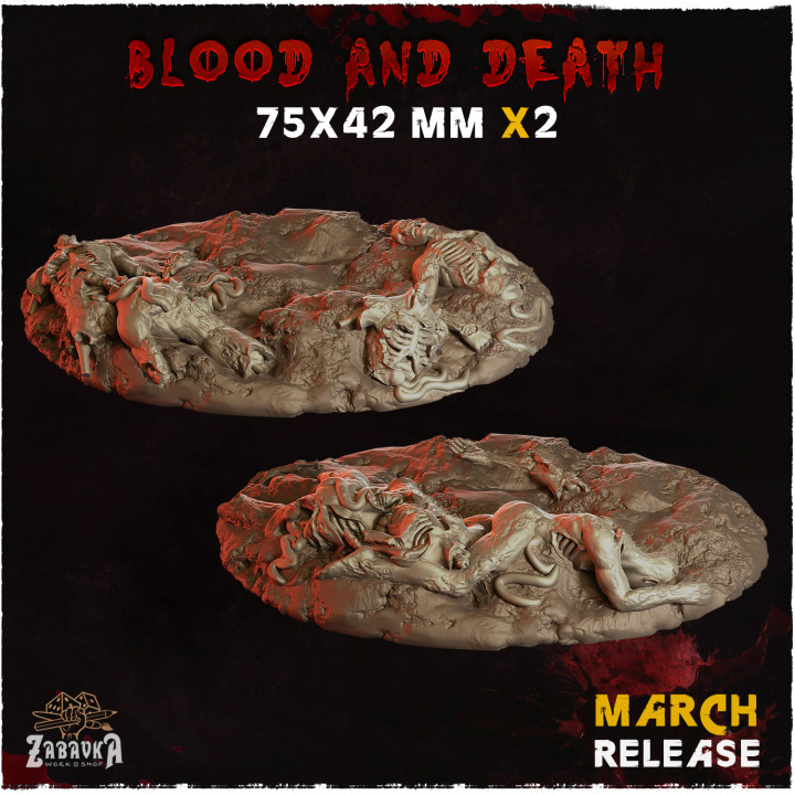 Blood and Death - Bases & Toppers (Big Set+) image