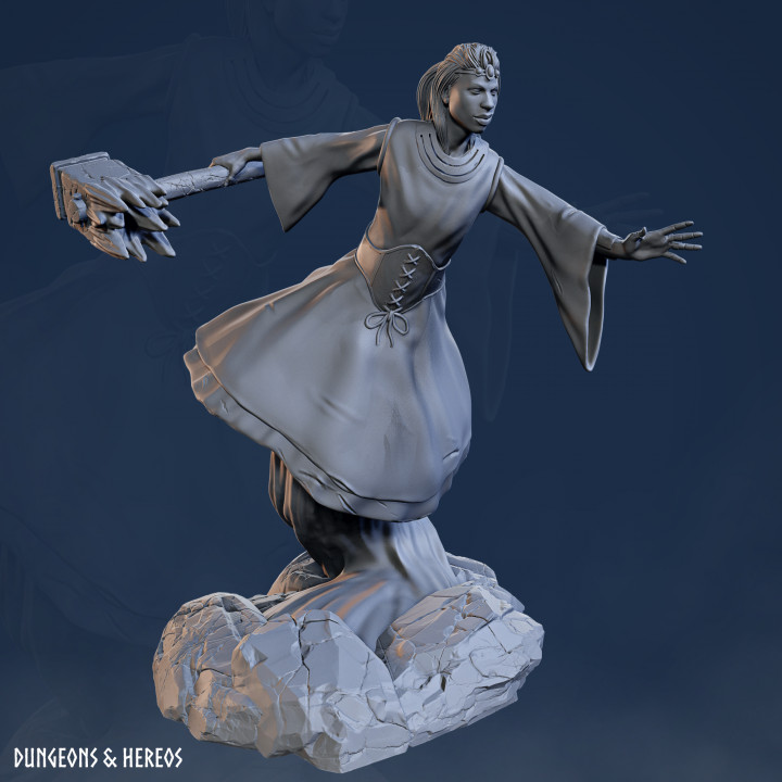 3D Printable Genie - Djinn - Dao - Earth Dao - Jinn - Djinni - Genie ...