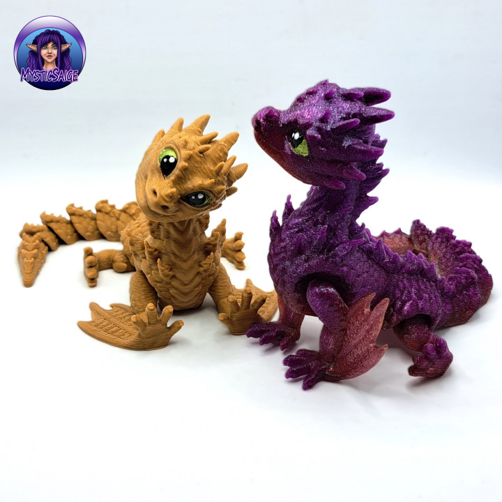 Baby Fyros Wyvern - Articulated Dragon image