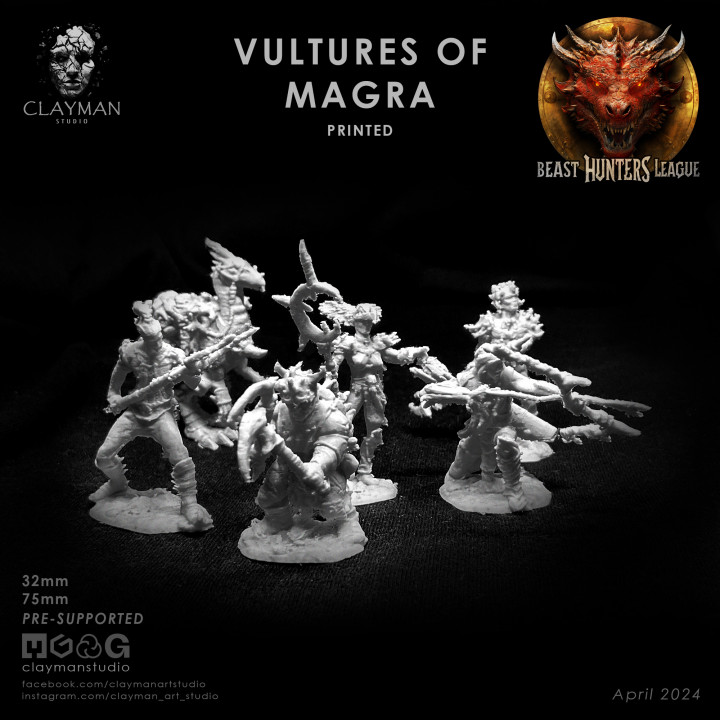 Vultures of Magra - 32mm - 75mm image