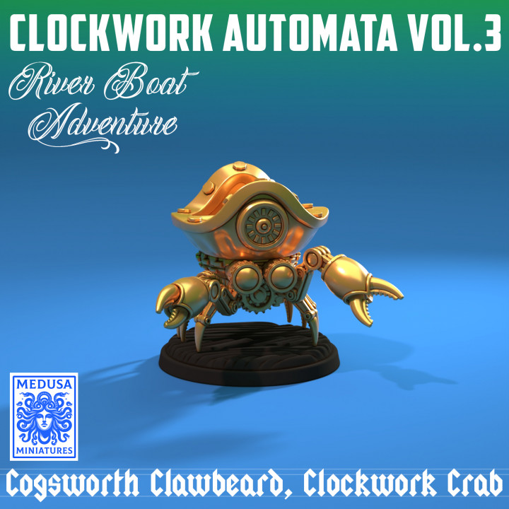 Cogsworth Clawbeard, Clockwork Crab image