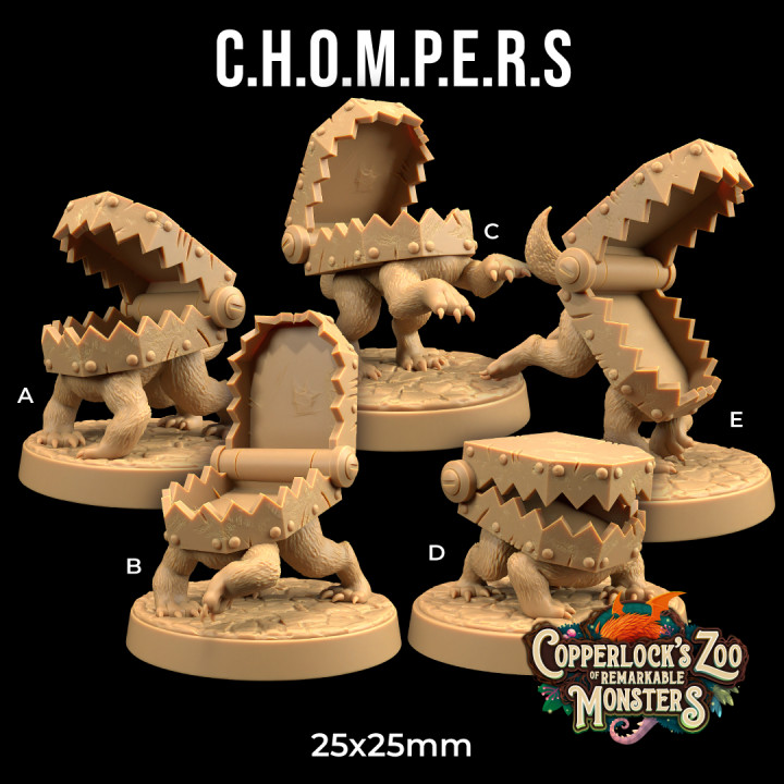 CHOMPERS | PRESUPPORTED | Copperlock's Zoo