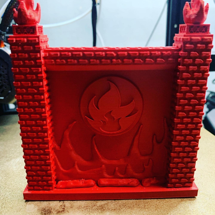 Pokemon Card Stand - Fire image