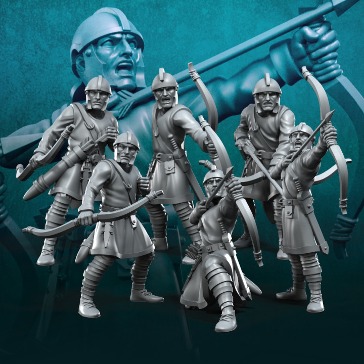 6x Extra Roman archers | Rome | Historical