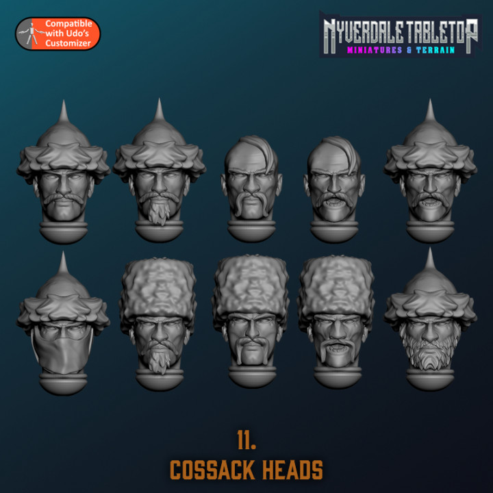 Cossack Heads image