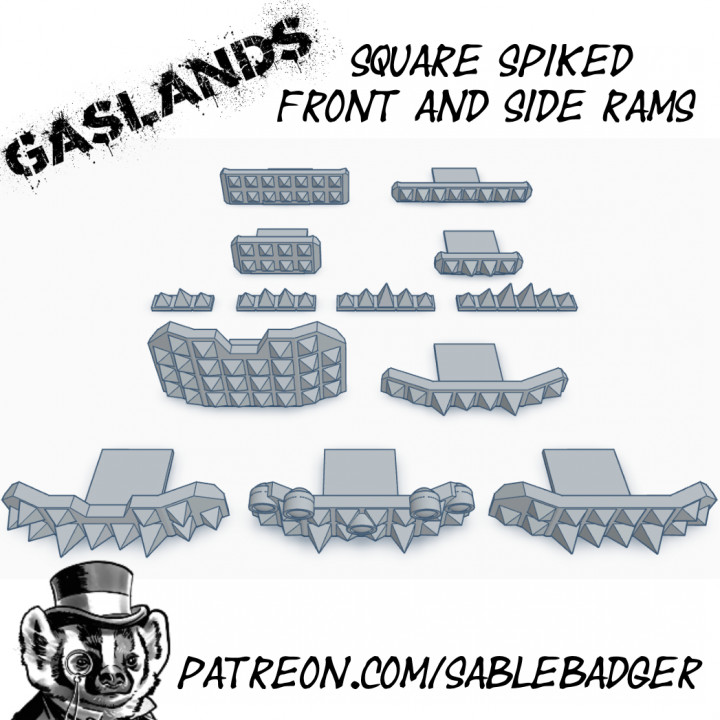 Gaslands - Upgrades - Studden Rams image