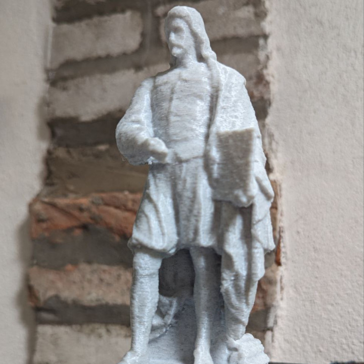Stefano Galletti Statue of Guercino image