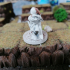 City Watch Gnome Constable Bunker with attack rabbit print image