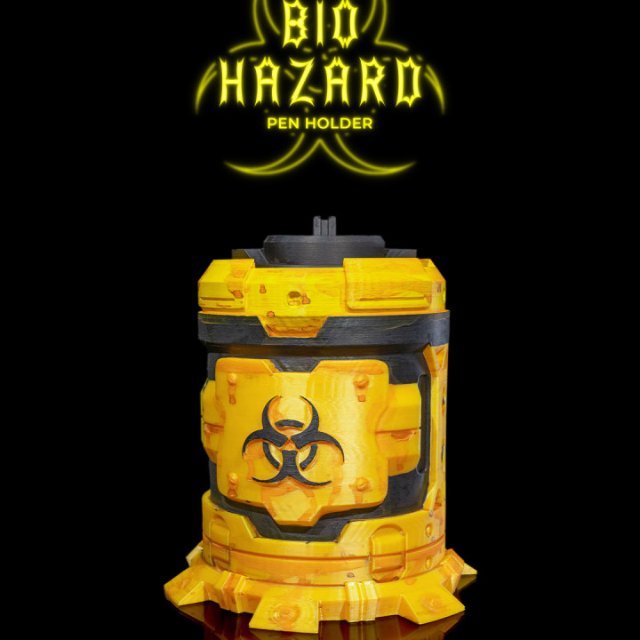 Bio Hazard Pen Holder image