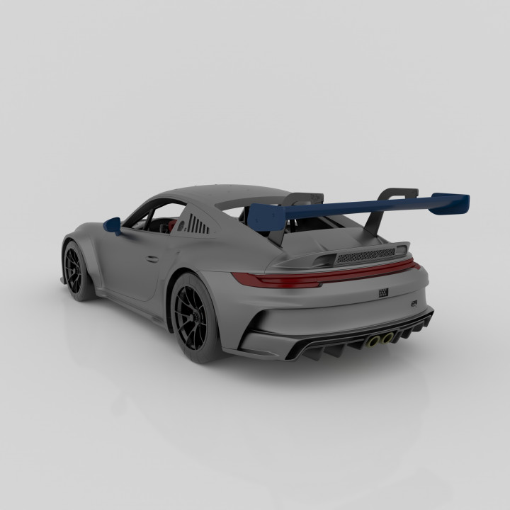 Racing Car 911 GT3 2021 Motorsport Ready to Print STL Files image