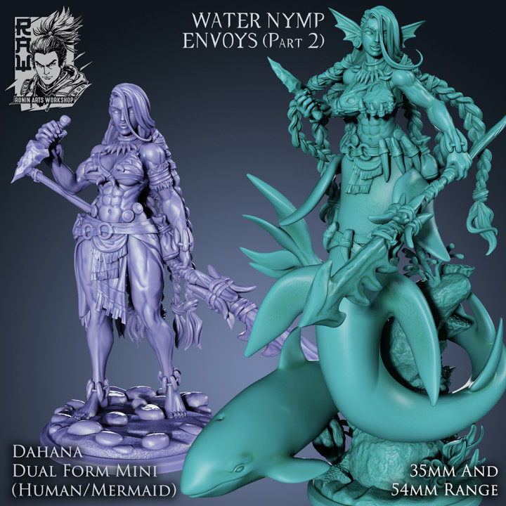 Dahana The Hunter - Dual form (Mermaid) Mini image