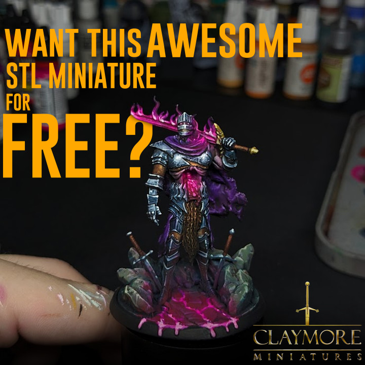 Claymore Miniatures - Discord FREE MINI