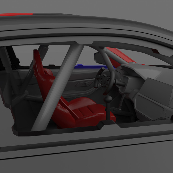 Racing Car M4 GT3 2021 Motorsport 3D printable model image