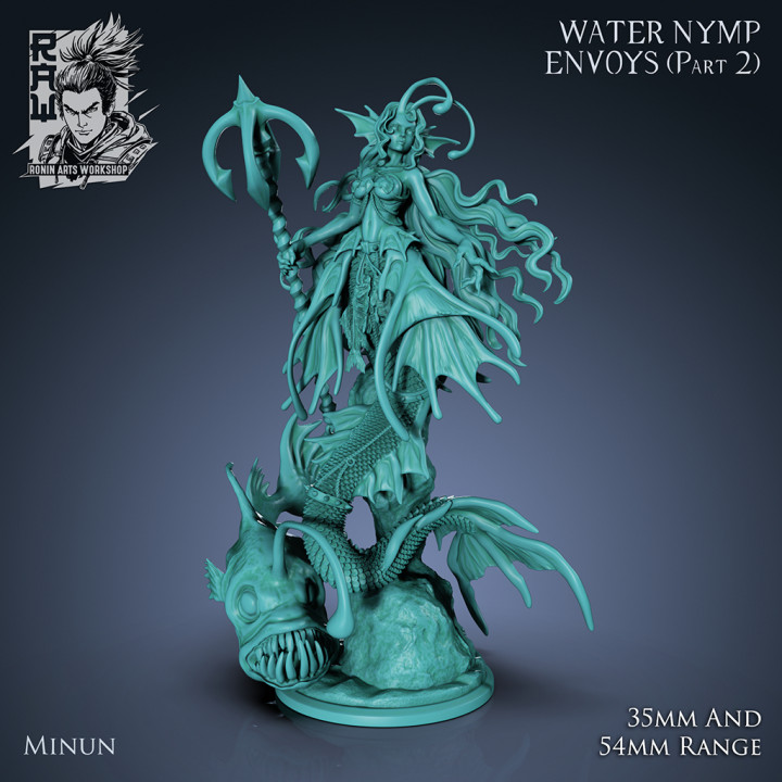 Minun The Scholar - Dual Form (Mermaid) Mini image