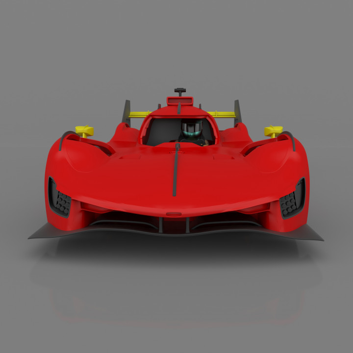 Racing Le Mans Hypercar 499P Ready to Print image