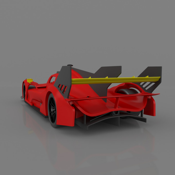 3D Printable Racing Le Mans Hypercar 499P Ready to Print by demis sarda