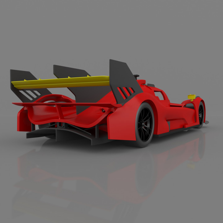 Racing Le Mans Hypercar 499P Ready to Print image