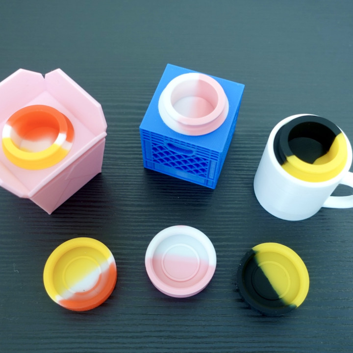 5ml Silicone Container Upgrades (Mini Crate, Takeout Box, Coffee Mug) image