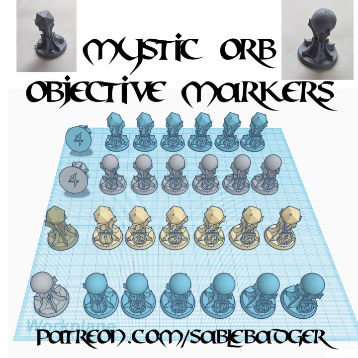 Objective Markers - Mystic Orbs image