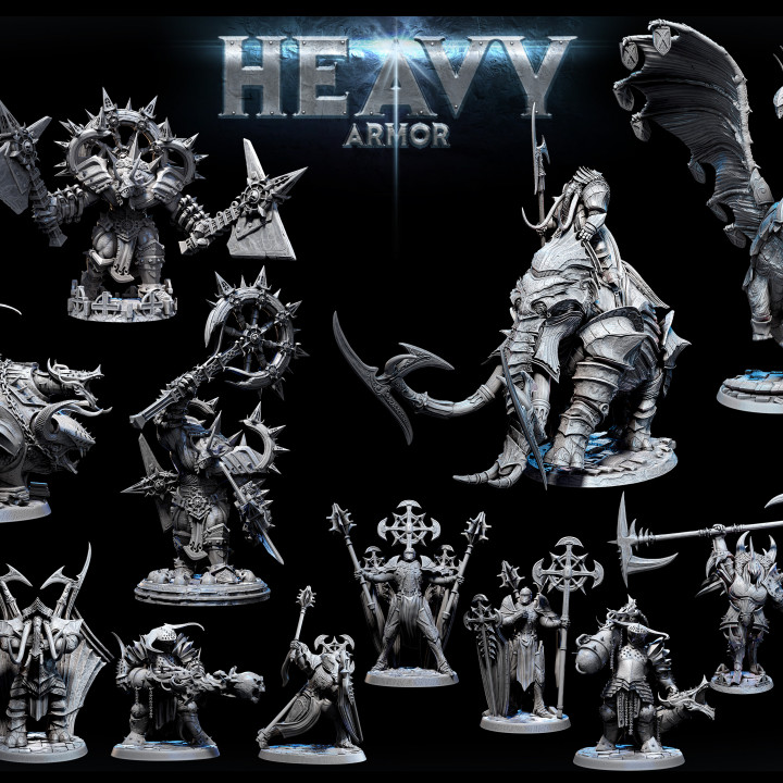 Heavy Armor Clan (MiniMonsterMayhem Release)