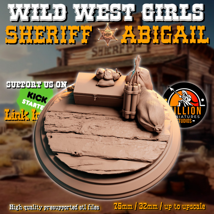 Sheriff Abigail - Core Diorama image