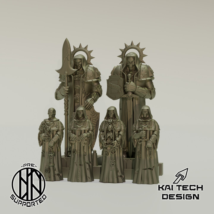 Gothic statues tabletop gothic terrain