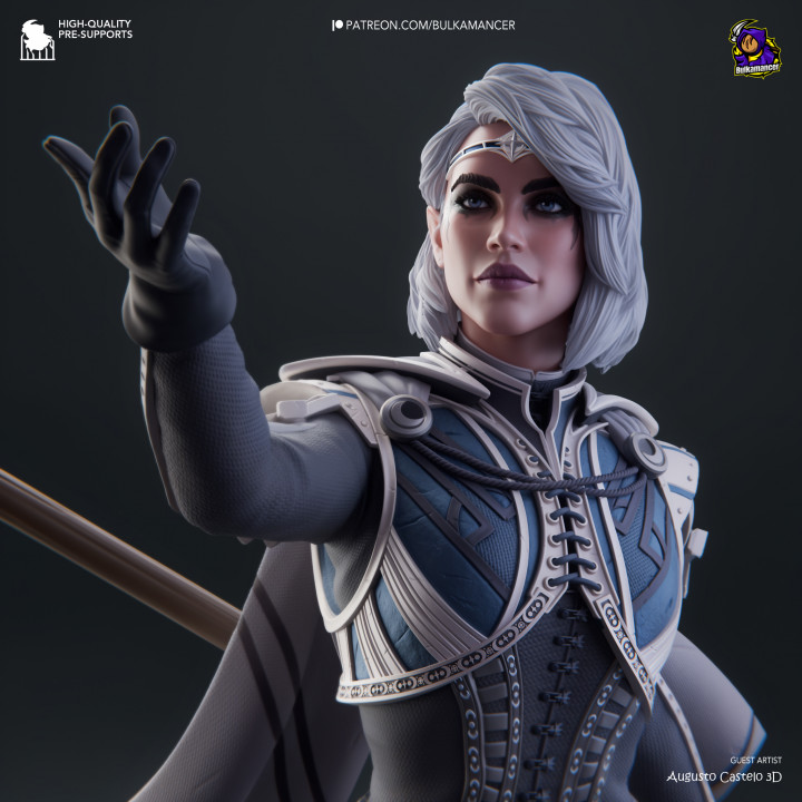Moon Cleric (259mm) + Bust (147mm) image