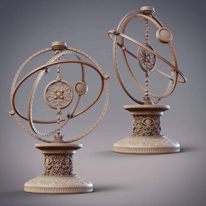 Astral Armillary Scatter Terrain (Pre-supported) image