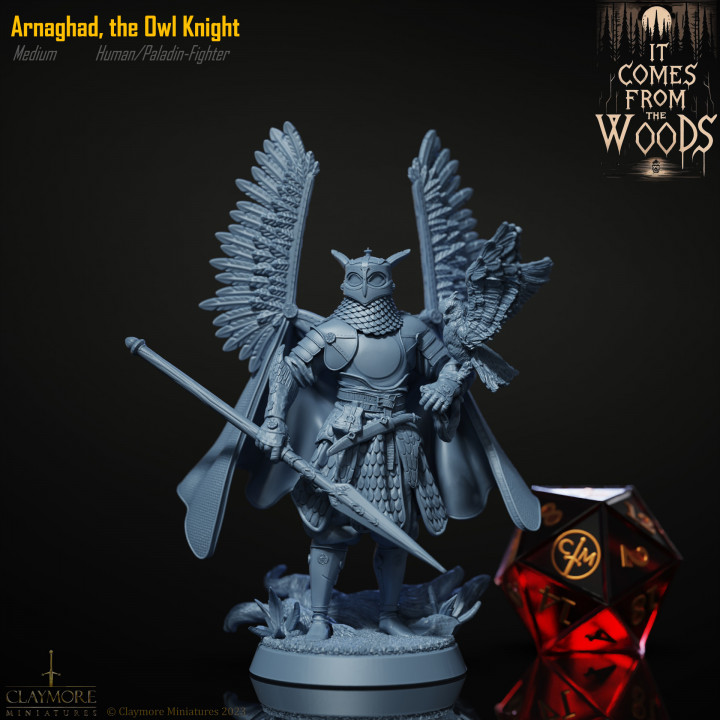 Arnaghad, the Owl Knight image