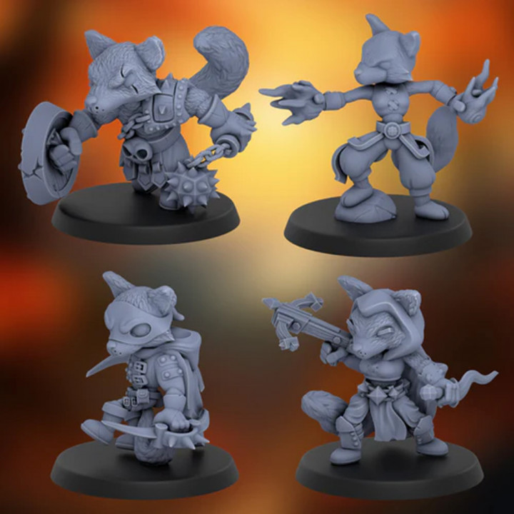 3D Printable Zoontalis Pack 2024 by Dice Heads