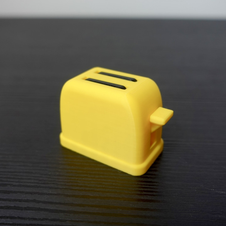 3D Printable Mini Toaster (Nintendo Switch Games) by MysticMesh3D