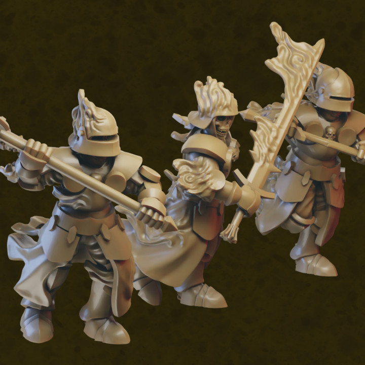 Wight miniatures (32mm, modular)