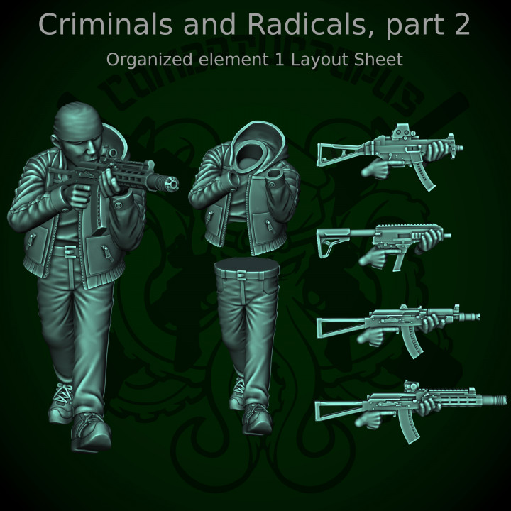 Patreon pack 32 - April - Criminals and Radicals p2 image
