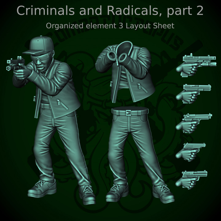 Patreon pack 32 - April - Criminals and Radicals p2 image