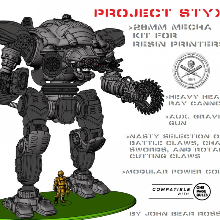 Project Styx Express-2024 Full Frame, Armor, And Weapons image