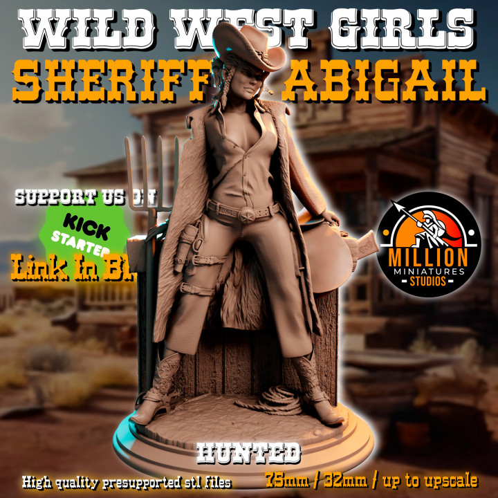 Sheriff Abigail - Hunted image