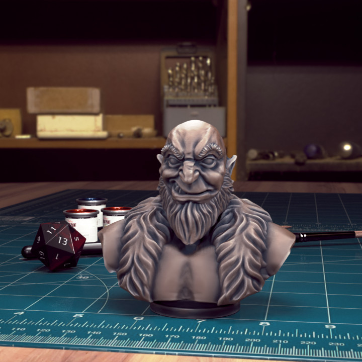 3D Printable Curse of Strahd - Kiril Stoyanovich Bust [Pre-Supported ...