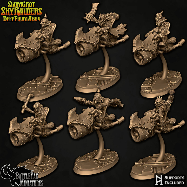Skumgrot Skyraiders: Deff Frum Abuv Character Pack image