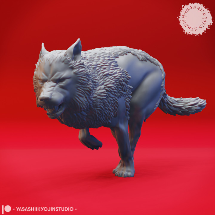 Wolf - Tabletop Miniature image