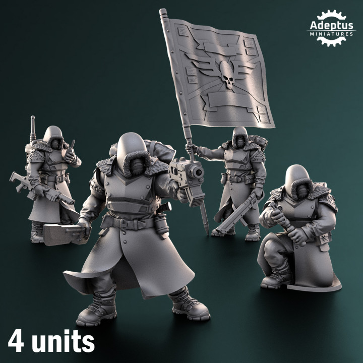 Command Squad. Frostguard Regiment. Imperial Guard image