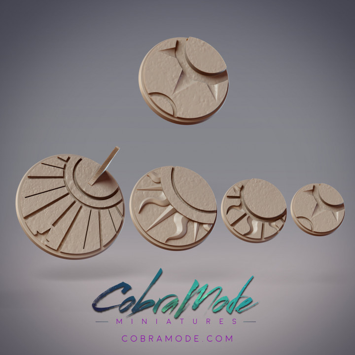 Sundial Base Pack (4pcs)