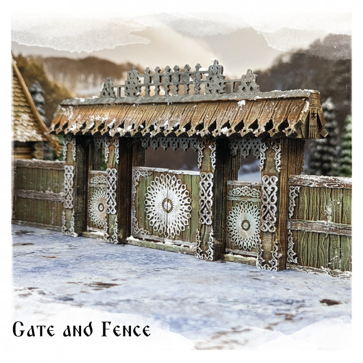 Gate and Fence image