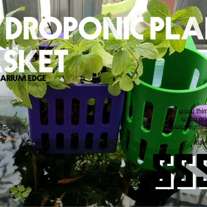 Hydroponic Plant Basket