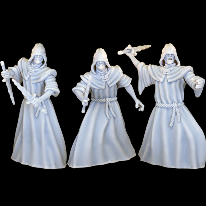 Dagger Cultists - Murderous Tabletop Cultists Collection Vol.I image