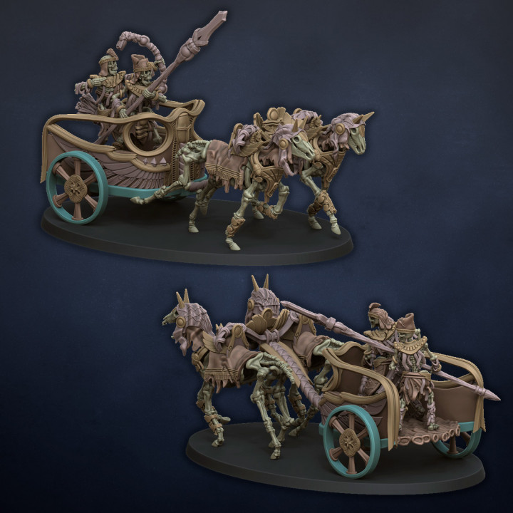 Skeleton chariots image